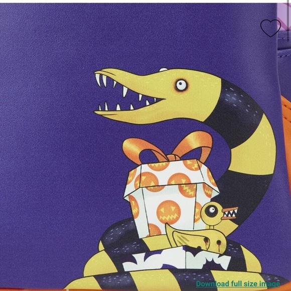 NEW Disney Nightmare Before Christmas Scary Teddy Present Mini Backpack - Picture 7 of 8